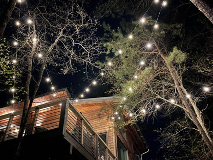 Enchanting Bistro Low Voltage String Lights for Magical Outdoor Ambiance Image