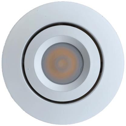 Cabinet Light White / 3000K Warm White CB05 Round LED Dimmable Cast Aluminum Recessed Cabinet Light Down Lighting Fixture CB05W-3000K Image