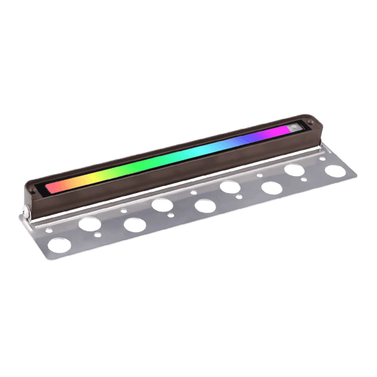 Edge Light 12 Inch 5W RGBW LED Retaining Wall Lights, Hardscape Color Changing STBR06 Image