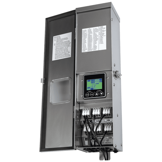 600W Digital Low Voltage Transformer with Photocell & Timer STS600 Image
