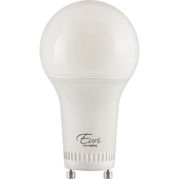 Euri Lighting LED A21 GU24 Bulb – 17W (100W Equivalent), 4000K Cool White, High CRI 90+, Dimmable, Enclosed Fixture Rated