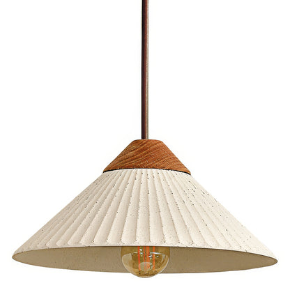 Summit Mountain Pendant Light, Cream White