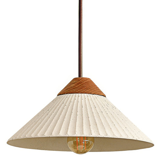 Summit Mountain Pendant Light, Cream White