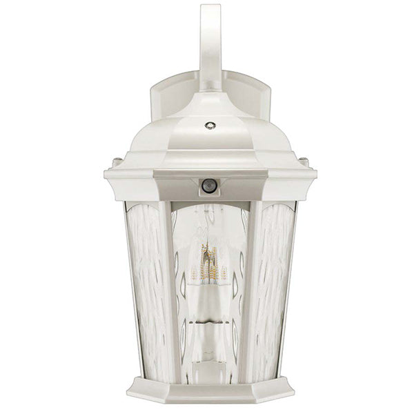 Euri Lighting 14.5 in. LED Outdoor Flame Lantern Wall Sconce