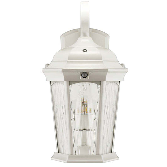 Euri Lighting 14.5 in. LED Outdoor Flame Lantern Wall Sconce