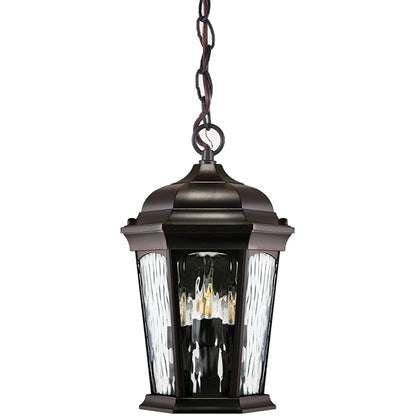 Euri Lighting 13 in. x 7 in. LED Outdoor Pendant Fixture