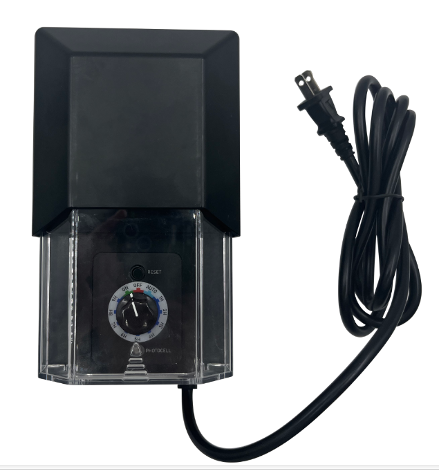 200W Low Voltage Transformer with Mechanical Timer & Photocell