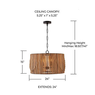 Archer Medium Pendant