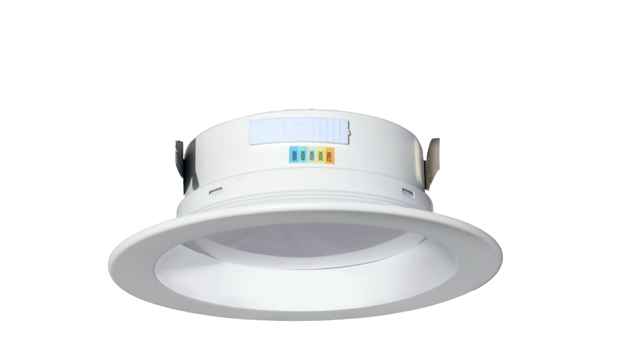 MW Lighting 4" LED Retrofit Downlight | Smooth Trim | 5CCT Selectable | 750 Lumens