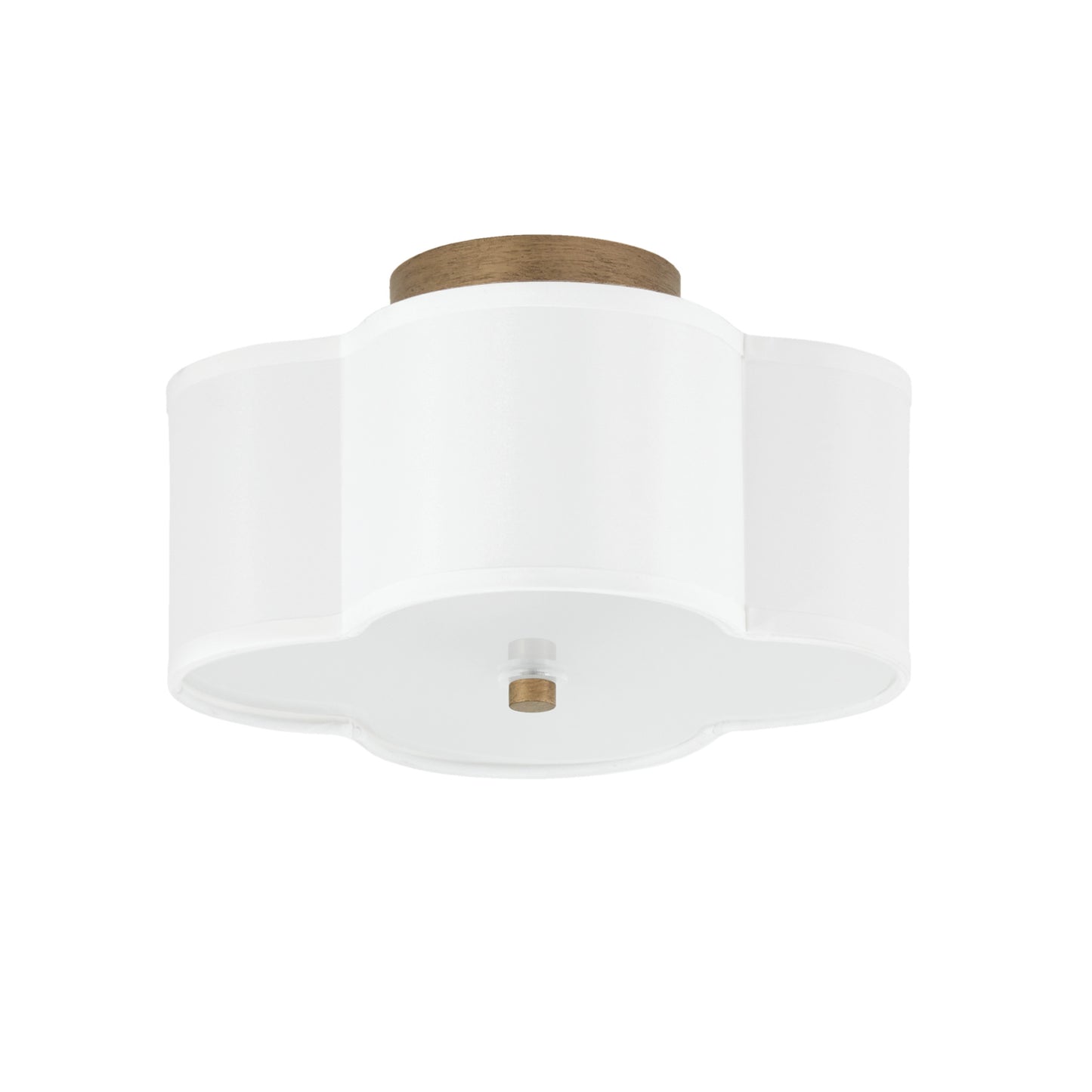 Quinn 12" 2 Light Semi-Flush