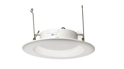 6" LED Retrofit Downlight | Smooth Trim | 5CCT Selectable | 1100 Lumens