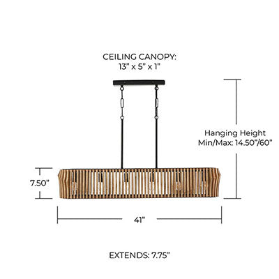 Archer Linear Chandelier