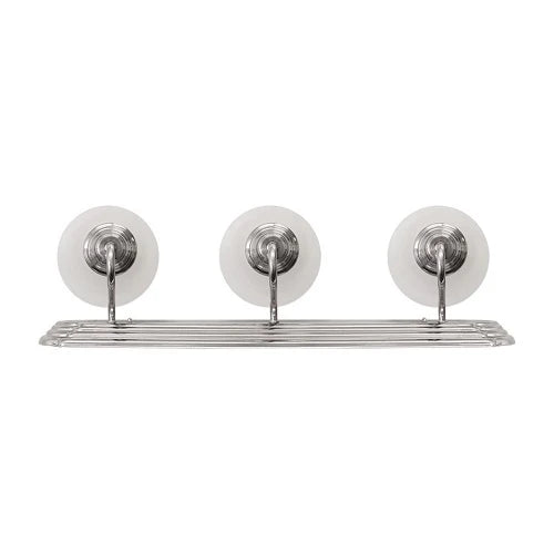 Euri Lighting Integrated LED Vanity Light with Alabaster Glass Shades – 24"