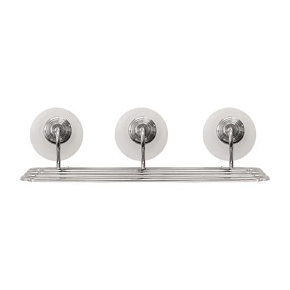 Euri Lighting Integrated LED Vanity Light with Alabaster Glass Shades – 24"