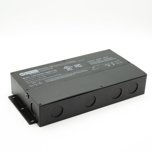 JET 300W 24V LED Driver – Triac Dimmable | Constant Voltage Power Supply | UL Listed