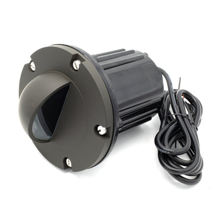 JET Inground Light Fixture Gun Metal Black