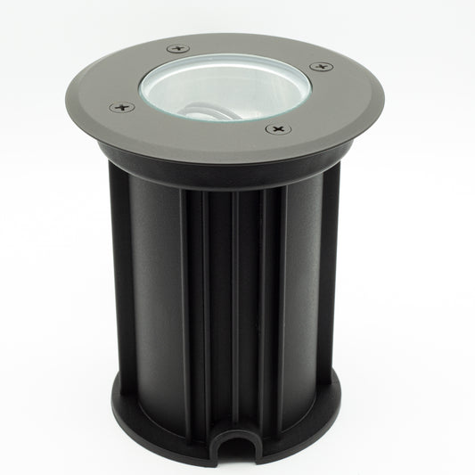 JET Lighting -  In-Ground Well Light – Brass Faceplate with Grate