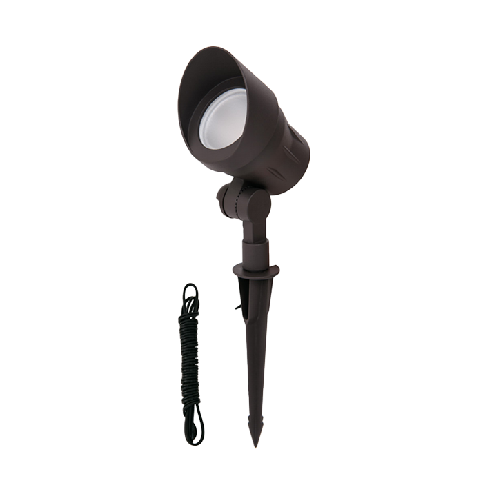 Low Voltage LED Landscape Spotlight – 4W, 2700K Warm White, 12-24V AC/DC