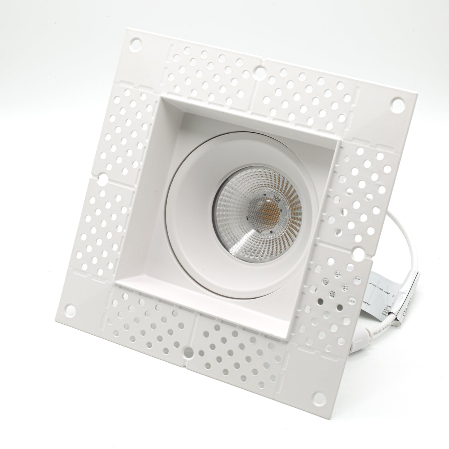 4” Square Trimless LED Recessed Downlight – 15W 5CCT Selectable | Lighting Spot 26