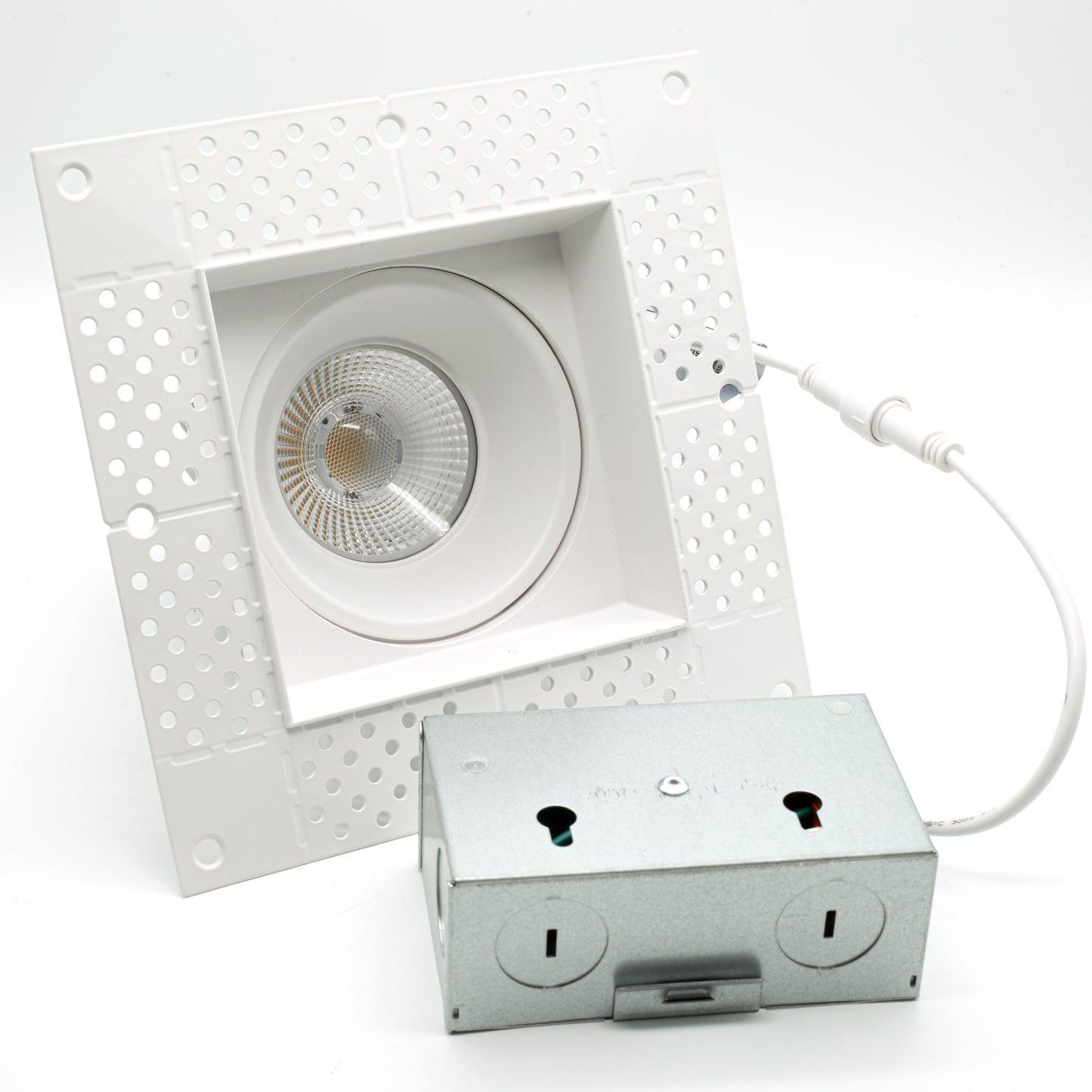 4” Square Trimless LED Recessed Downlight – 15W 5CCT Selectable | Lighting Spot 26
