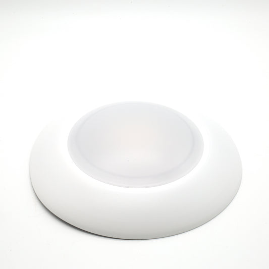 Modern LED Disk Light – 4" Round, 10W, 3000K Warm White