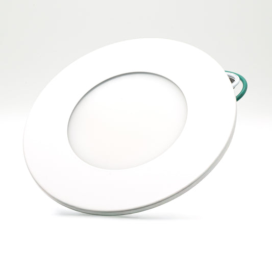 4" LED Recessed Downlight | 5CCT Selectable | White Trim | Dimmable IC-Rated Fixture