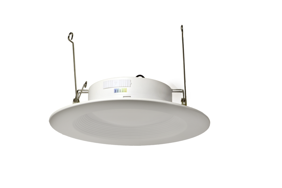 6" LED Retrofit Downlight | Smooth Trim | 5CCT Selectable | 1100 Lumens