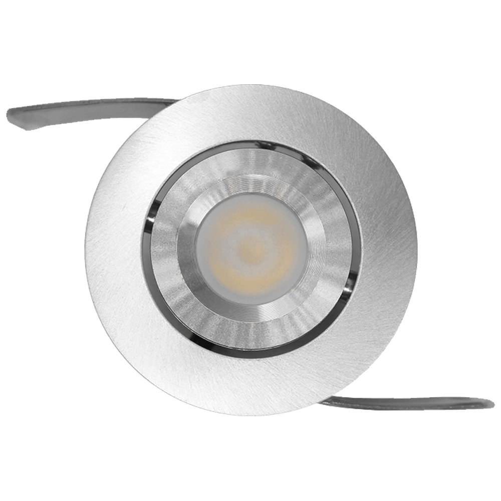 Cabinet Light CB05 Round LED Dimmable Cast Aluminum Recessed Cabinet Light Down Lighting Fixture Image