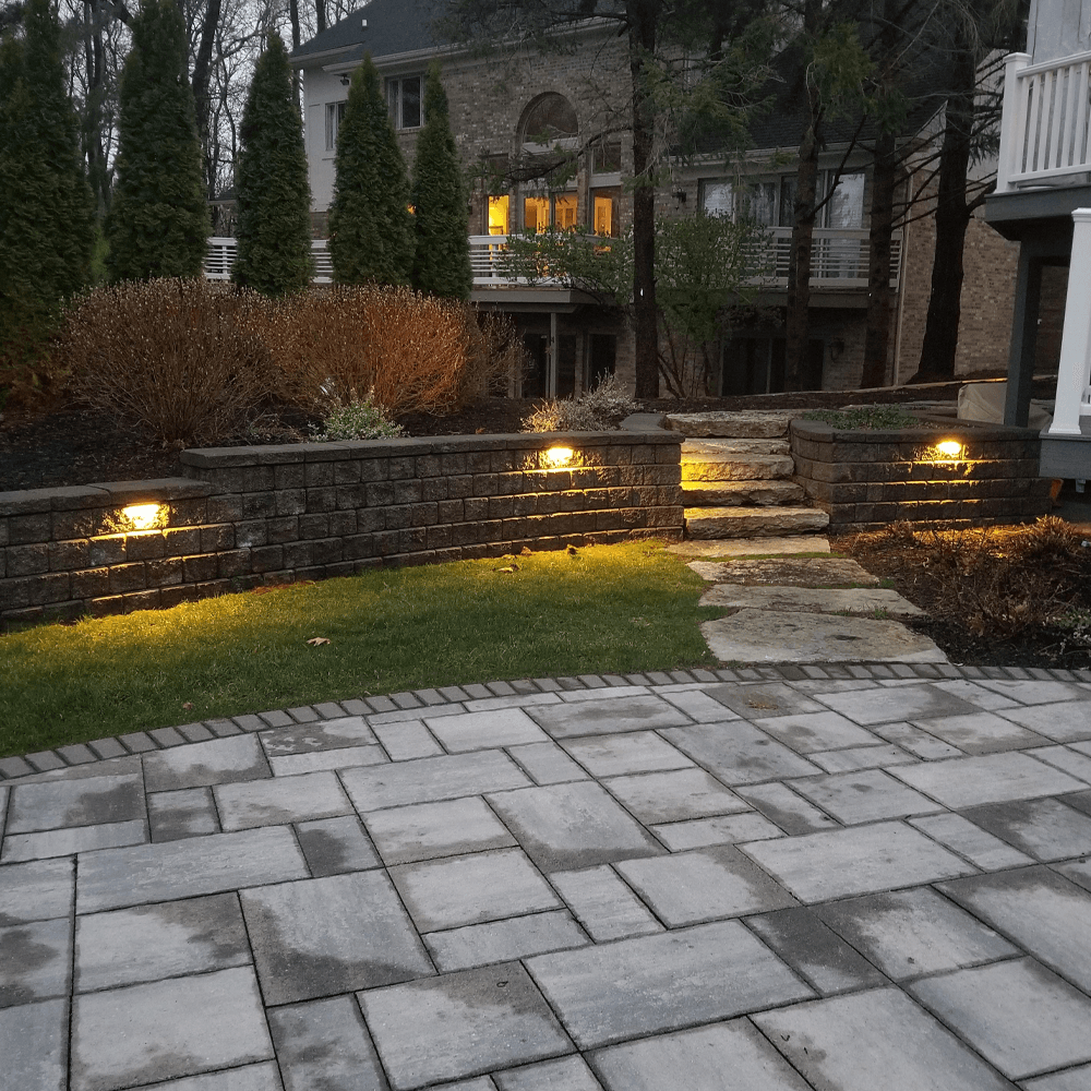 Edge Light STB01 1W Small Low Voltage Hardscape Paver Light Retaining Wall LED Step Lighting STB01 Image