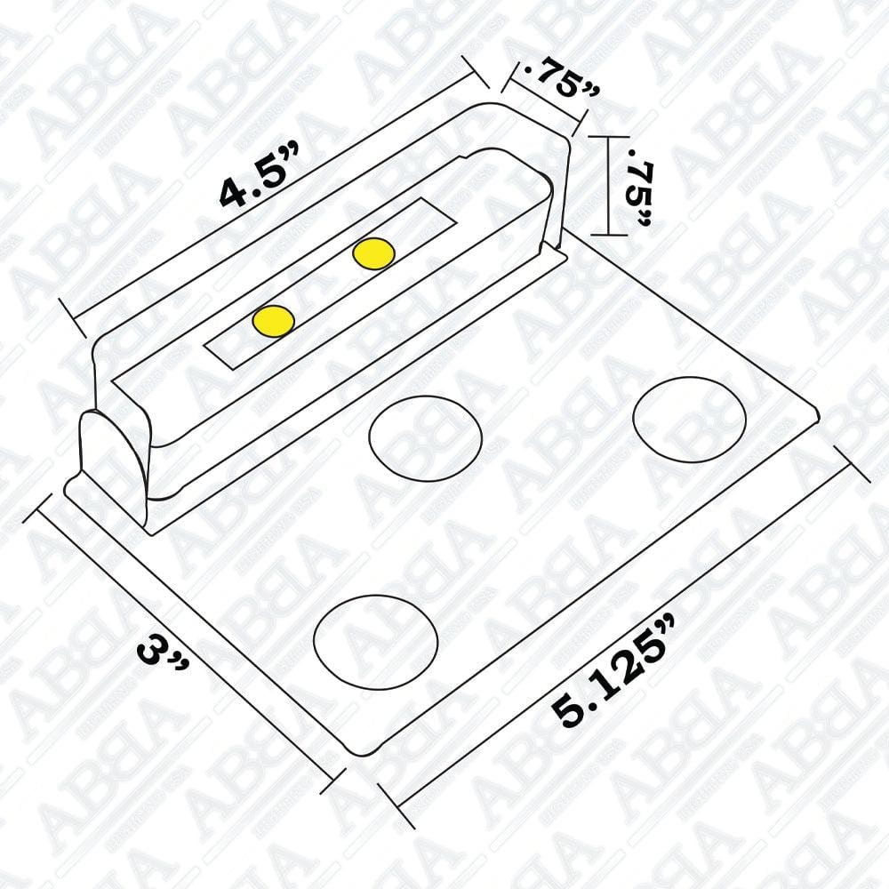 Edge Light STB01 1W Small Low Voltage Hardscape Paver Light Retaining Wall LED Step Lighting STB01 Image