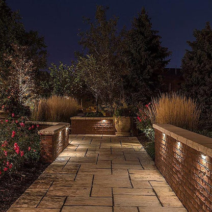 Edge Light STB06 3W Low Voltage Retaining Wall Step Lights LED Hardscape Paver Lighting Image