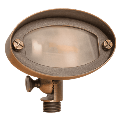 Brass Oval LED Directional Flood Light FPB03 Image