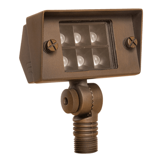 Flood Light FPB02 Brass Rectangular Built-In Adjustable 2W-7W LED Flood Light FPB02 Image