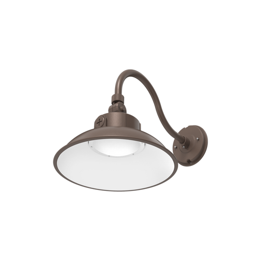 Gooseneck LED Barn Light with Photocell