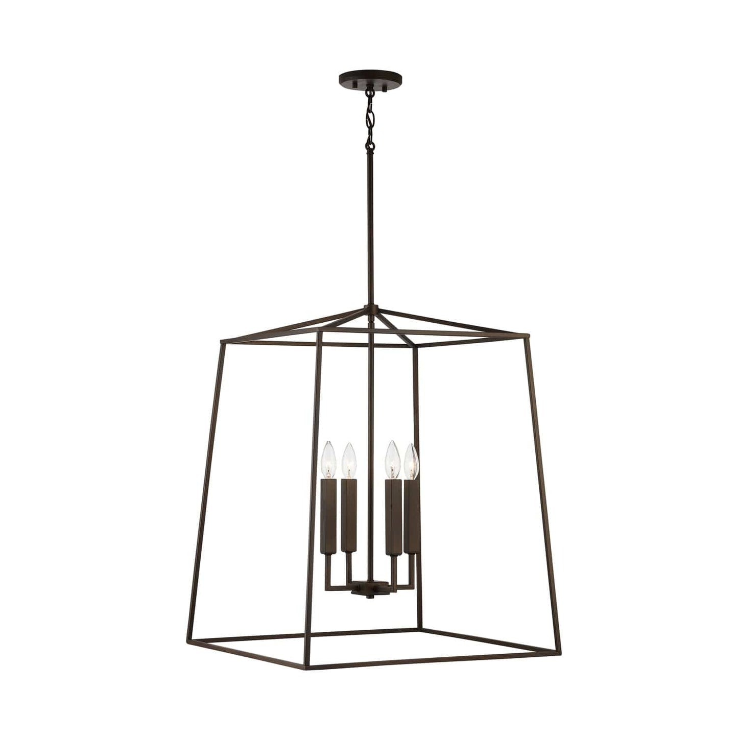 Hanging Light Thea 4 Light Lantern Foyer Image