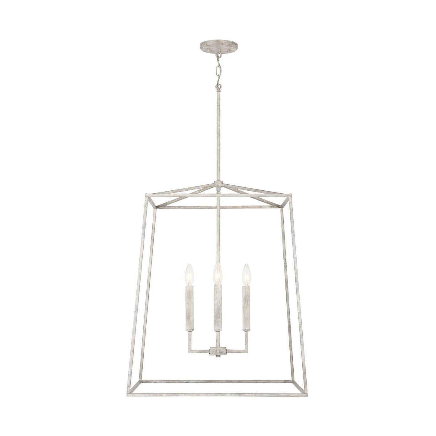 Hanging Light Mystic Sand (MS) Thea 4 Light Lantern Foyer 537643MS Image