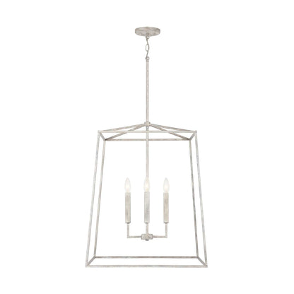 Hanging Light Mystic Sand (MS) Thea 4 Light Lantern Foyer 537643MS Image