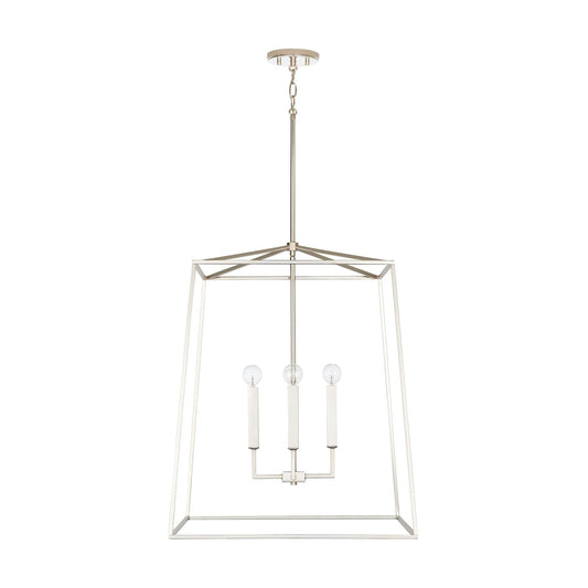 Hanging Light Polished Nickel (PN) Thea 4 Light Lantern Foyer 537643PN Image