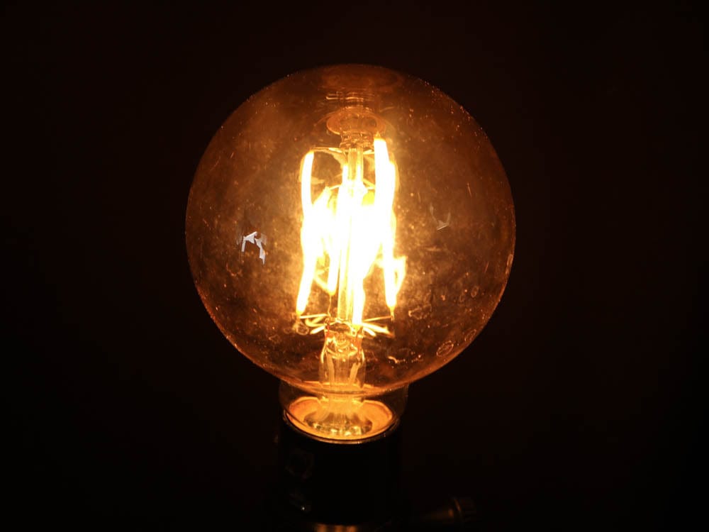 LED Bulb Vintage Filament LED Bulb 5W 2200K Dimmable Outdoor Rated Image
