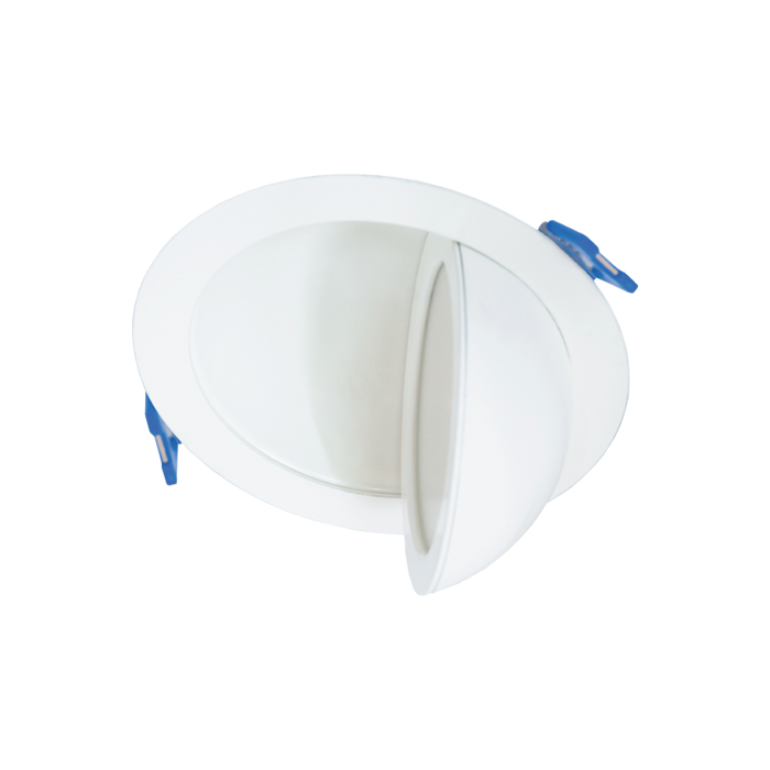 Gimbal Flood Float Canless LED Recessed Downlight with 5CCT Selector – Adjustable Tilt & Rotation, Dimmable