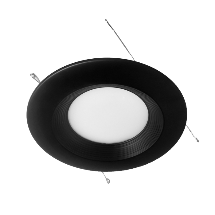 MW Lighting 6" Round LED Retrofit Downlight | 5CCT Selectable | Matte Black