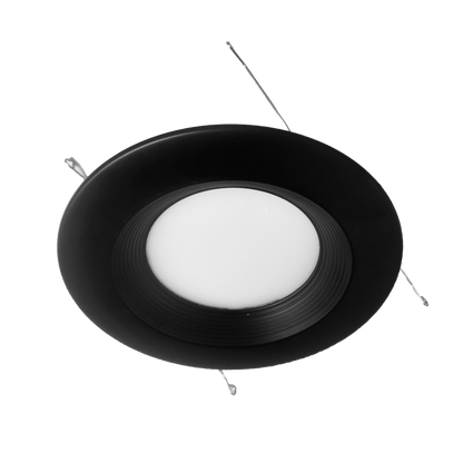 MW Lighting 6" Round LED Retrofit Downlight | 5CCT Selectable | Matte Black