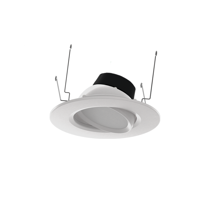 4" Gimbal LED Retrofit Downlight | Adjustable 355° Beam