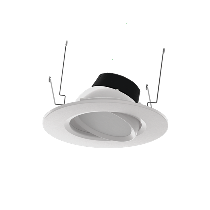 6" Gimbal Retrofit – 5CCT Selectable, Adjustable Beam, Wet Location Rated