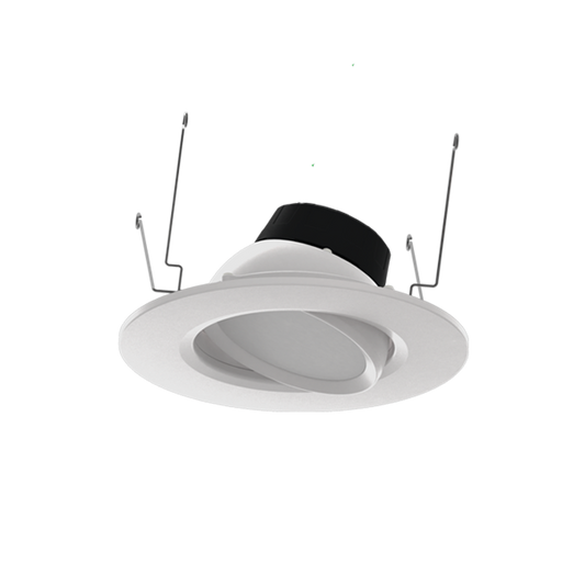 6" Gimbal Retrofit – 5CCT Selectable, Adjustable Beam, Wet Location Rated