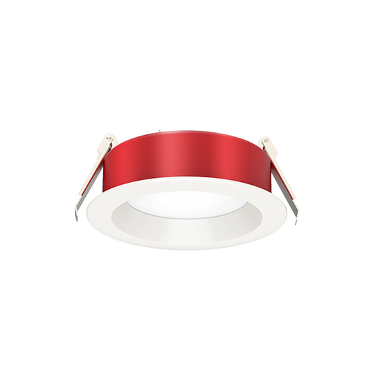 4" Fire Rated Canless Smooth Recessed Downlight – Airtight, Wet Location Rated