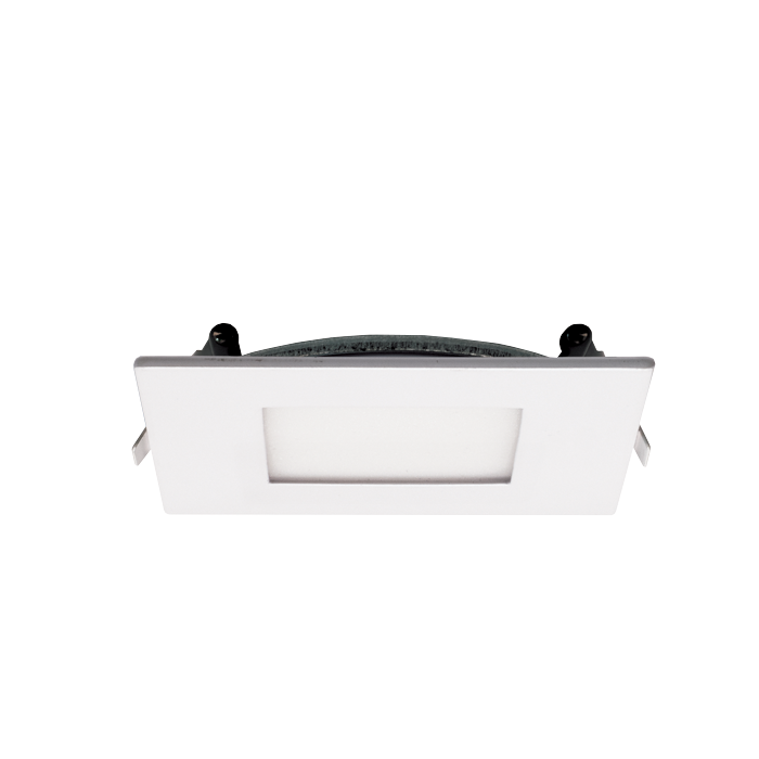 5CCT Square Canless Ultra-Slim LED Recessed Light, 120-347V Input – High Voltage, Wet Location Rated