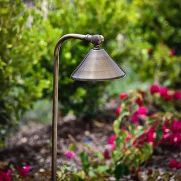 Path Light LED Directional Brass Pathway Light PLB05 Image