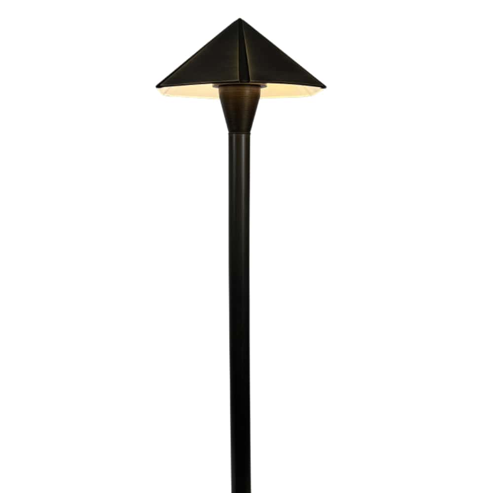 Path Light PLB19 Brass Path Lights Low Voltage LED Fixture PLB19 Image