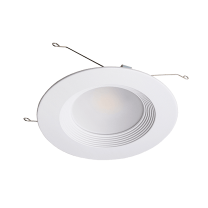 Recessed Light 6 inch / White / Baffled Adjustable Color Temp Round Recessed Light Retrofit Kit MRD614BA-5CCT Image